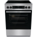 Голяма готварска печка  Gorenje GECS6C70XC, 71л, стъклокерамичен плот